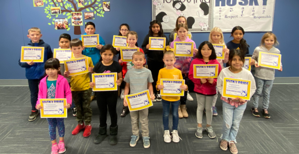 November Students of the Month Marsing Elementary School