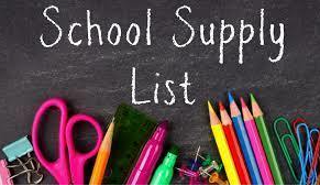 Marsing School District School Supply List