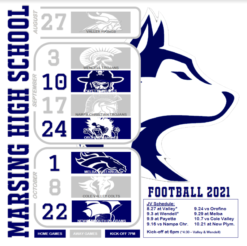 HS Football Schedule