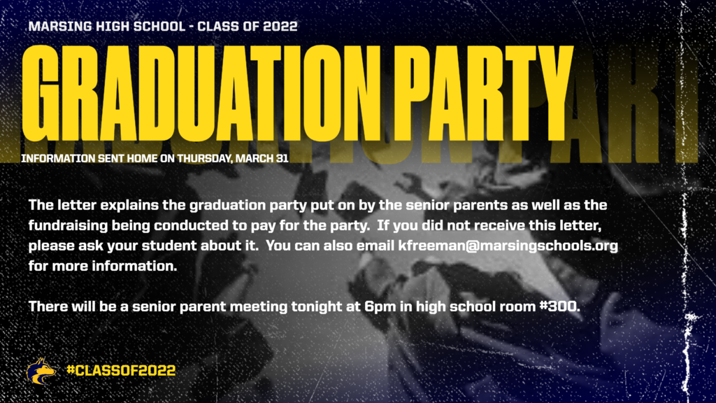 Graduation Party Info