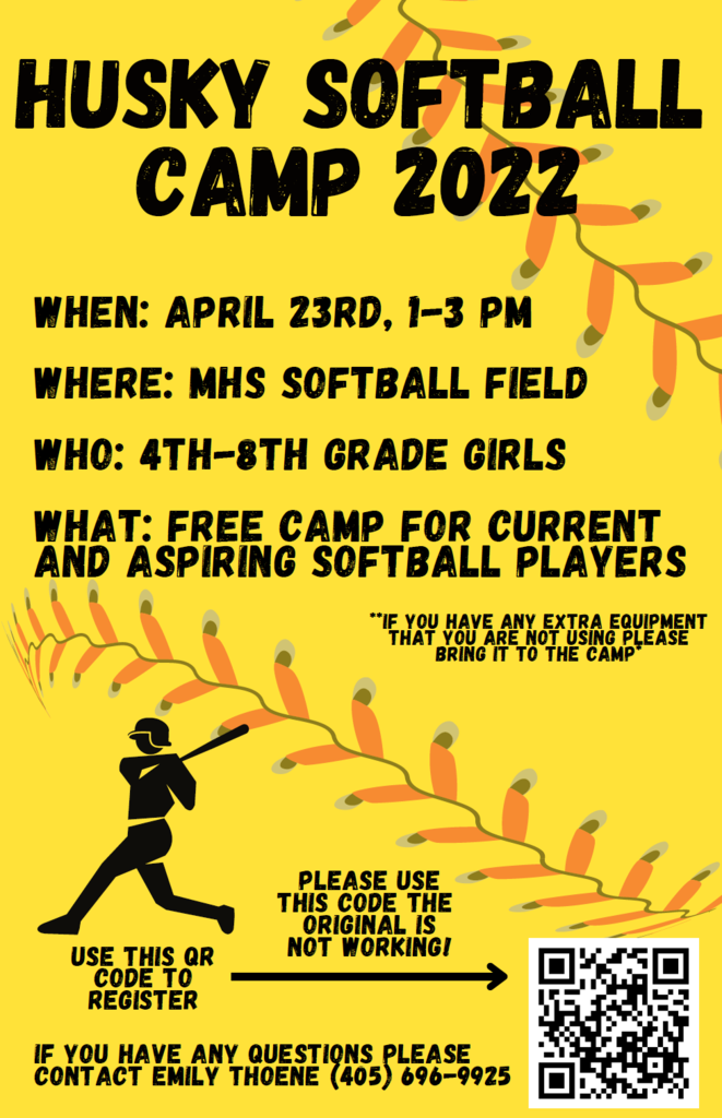 Husky Softball Camp 2022